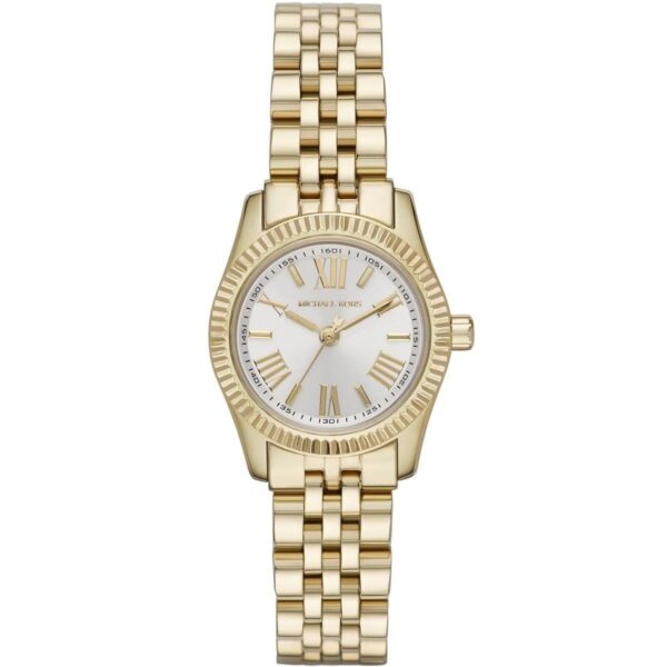 Michael Kors MK3229 Silver Dial Gold-Tone Stainless Steel Ladies Watch