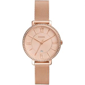 Fossil ES4628 Jacqueline Round Rose Gold Watch