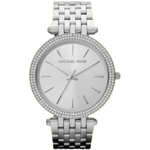 Michael Kors MK3190 Darci Silver Dial Pave Bezel Women's Watch