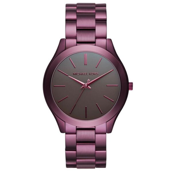 Michael Kors MK3551 Plum Tone Slim Runway Women's Watch