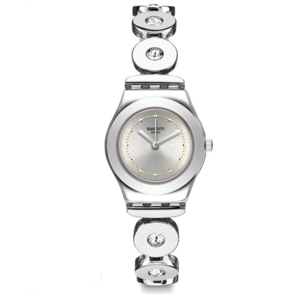 Iron Lady White Dial & Stainless Steel Bracelet Ladies Watch YSS317G