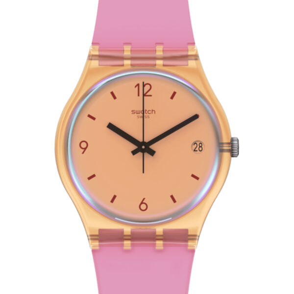 Swatch Coral Dreams Quartz Ladies Strap Watch SO28O401