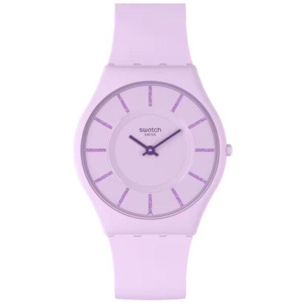 Swatch LA LA LILA Quartz Violet Ladies Watch SS08V107