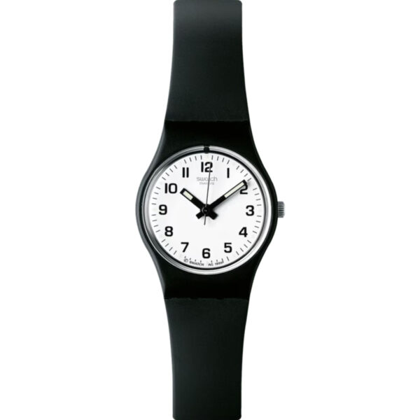 Swatch SOMETHING NEW White Dial Unisex Watch LB153