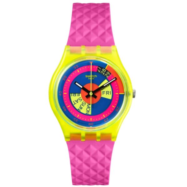 Swatch Shades of Neon Ladies Watch SO28J700