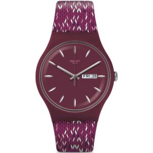 Swatch Trico'Purp Case Purple Dial Unisex Watch SUOV705