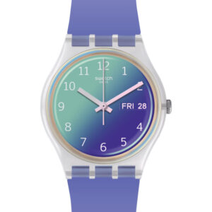 Swatch Ultralavande Purple Dial Original Gent GE718